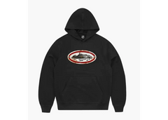 Corteiz Rusty Alcatraz Hoodie Black