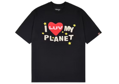 Broken Planet Luv My Planet T-shirt Midnight Black