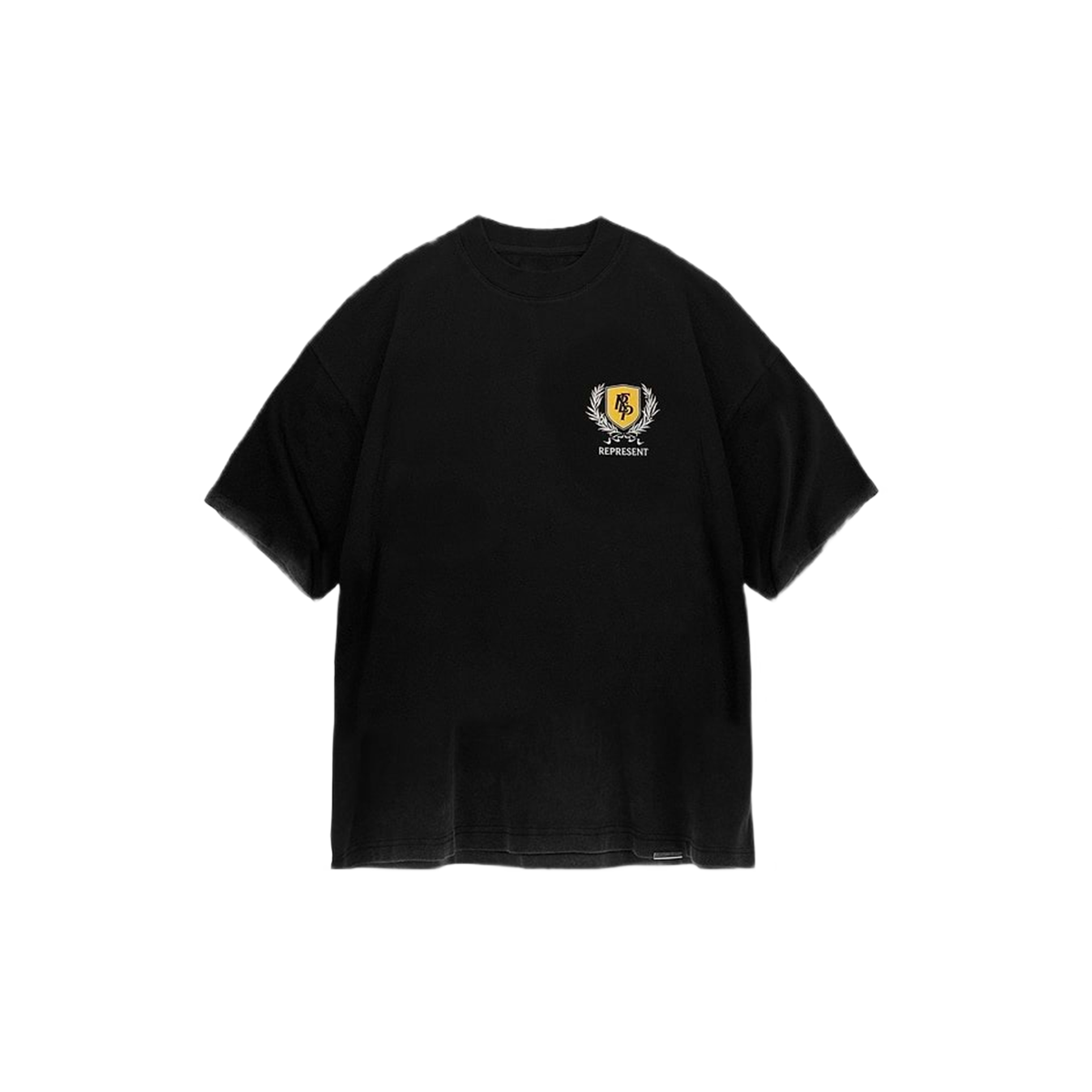 Represent Crest T-Shirt Vintage Black-Represent-pikastore.cz