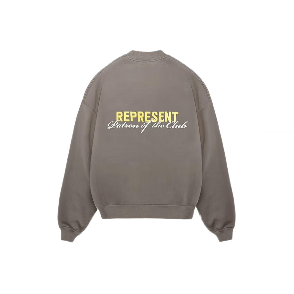 Represent Patron Of The Club Sweater Washed Olive-Represent-pikastore.cz