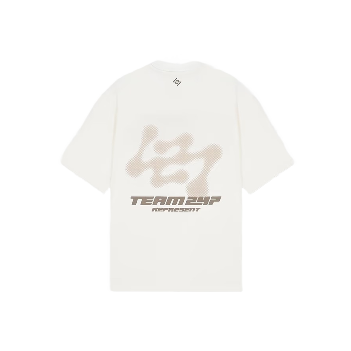Represent 247 Future Terrains Oversized T-Shirt Flat White-Represent-pikastore.cz