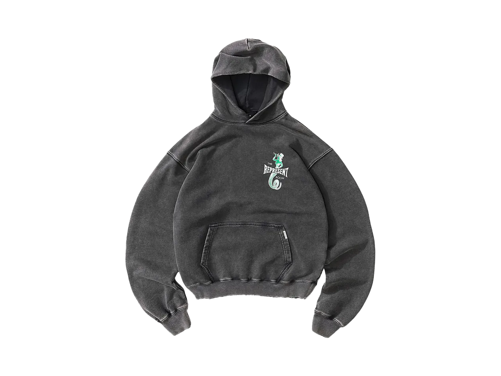 Represent x The Viper Room Dice Hoodie Vintage Grey