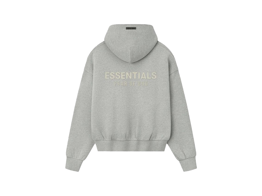 Fear of God Essentials Classic Hoodie Concrete Heather