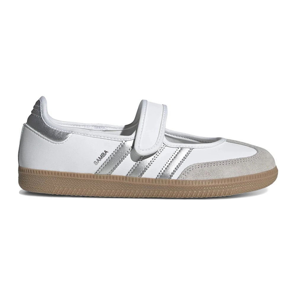 adidas Samba Jane White Silver Metallic (Women's) – tenisky, oranžová