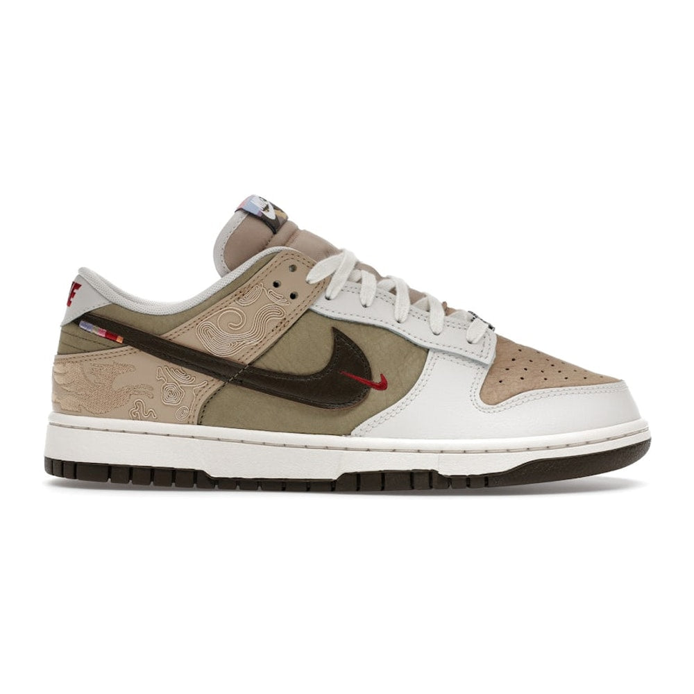 Nike Dunk Low Pegasus Pack Linen Phantom – tenisky, béžová