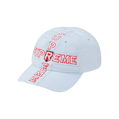 Supreme Cross 6-Panel Light Blue