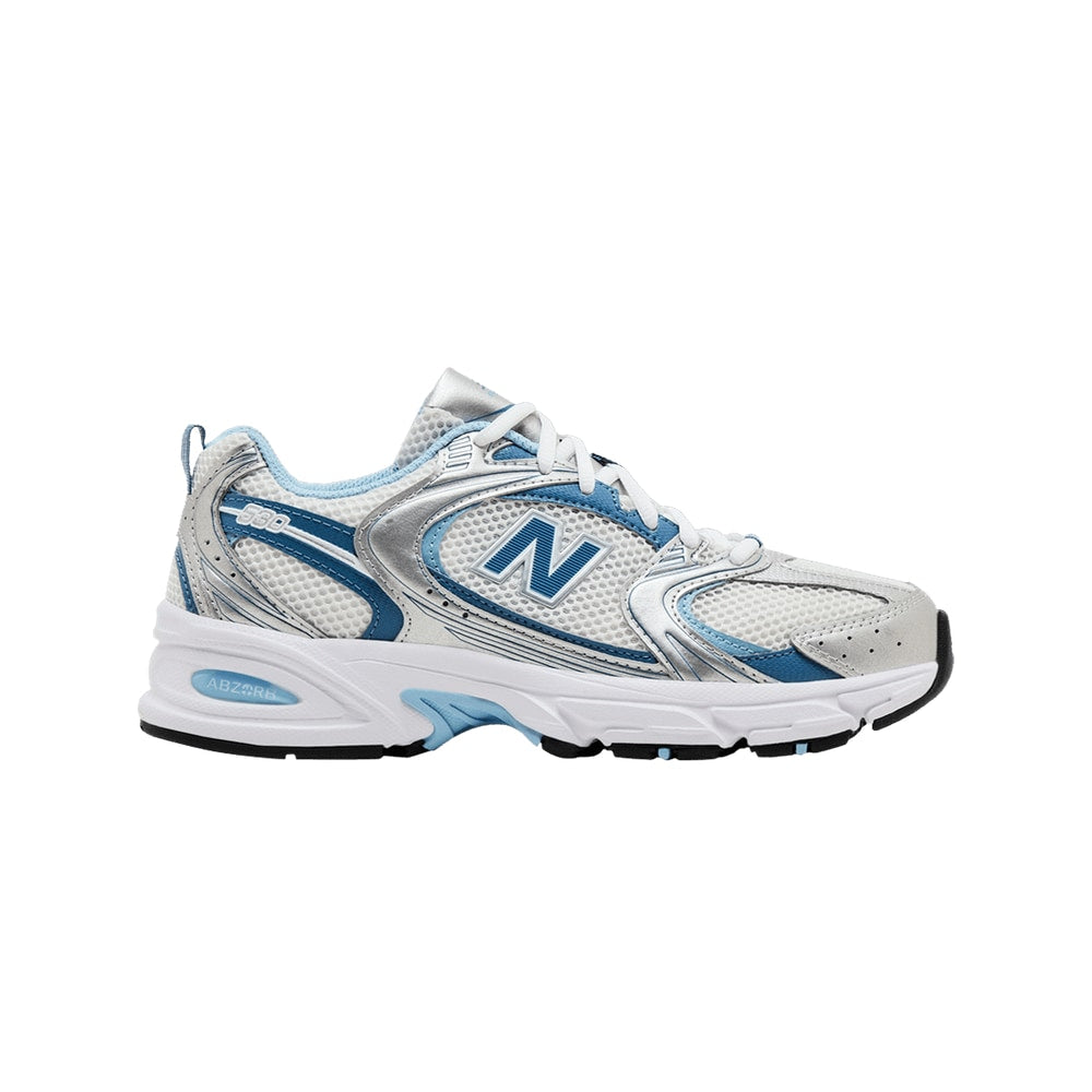 New Balance 530 Silver Metallic Heron Blue – sneakers, sølv
