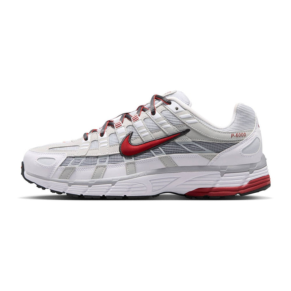 Nike P-6000 White Platinum Red – pantofi