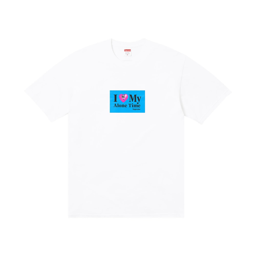 Supreme Alone Time Tee White – tričko