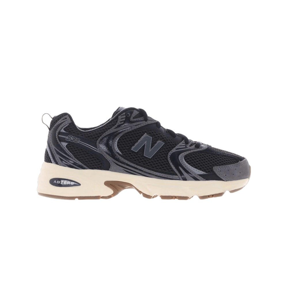 New Balance 530 Black Grey – boty, černá