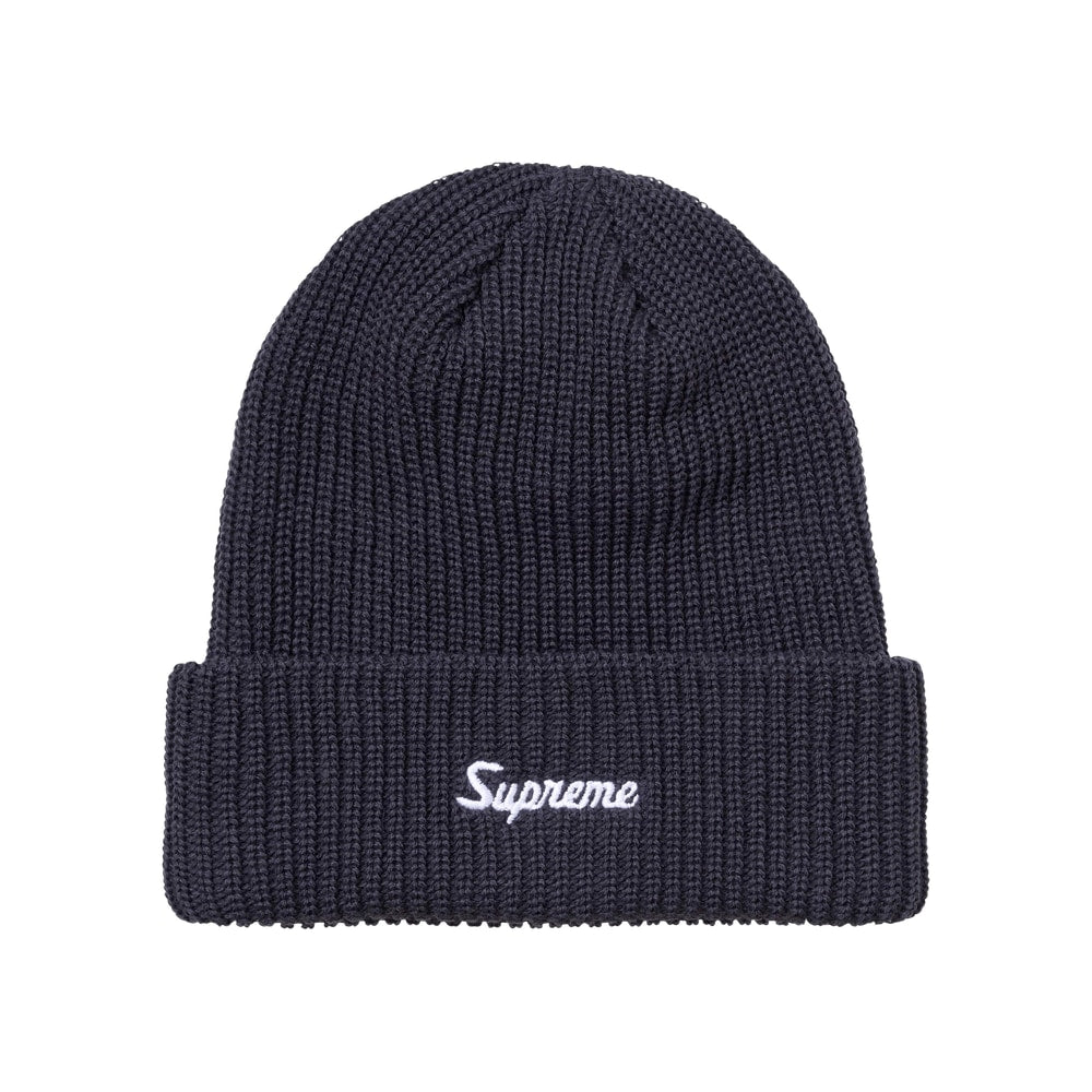 Supreme Loose Gauge Beanie Navy – čepice