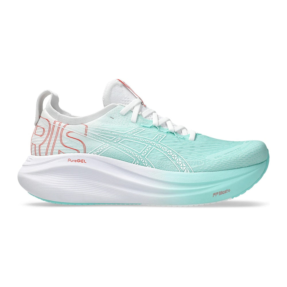 ASICS Gel-Nimbus 27 Illuminate Mint White – tenisky, modrá
