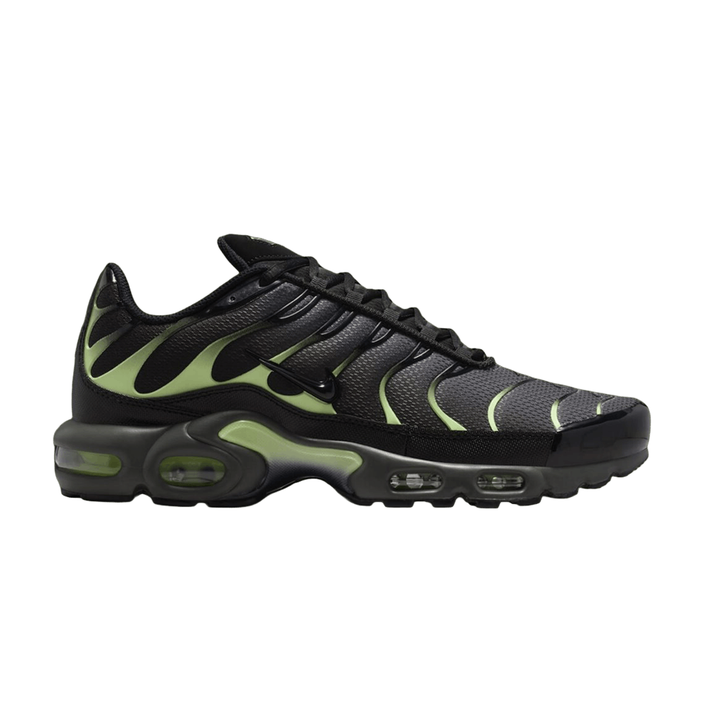 Nike Air Max Plus Iron Grey Black Light Liquid Lime – tenisky, bílá