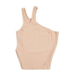 Air Jordan Womens Asymmetrical Ribbed Tank