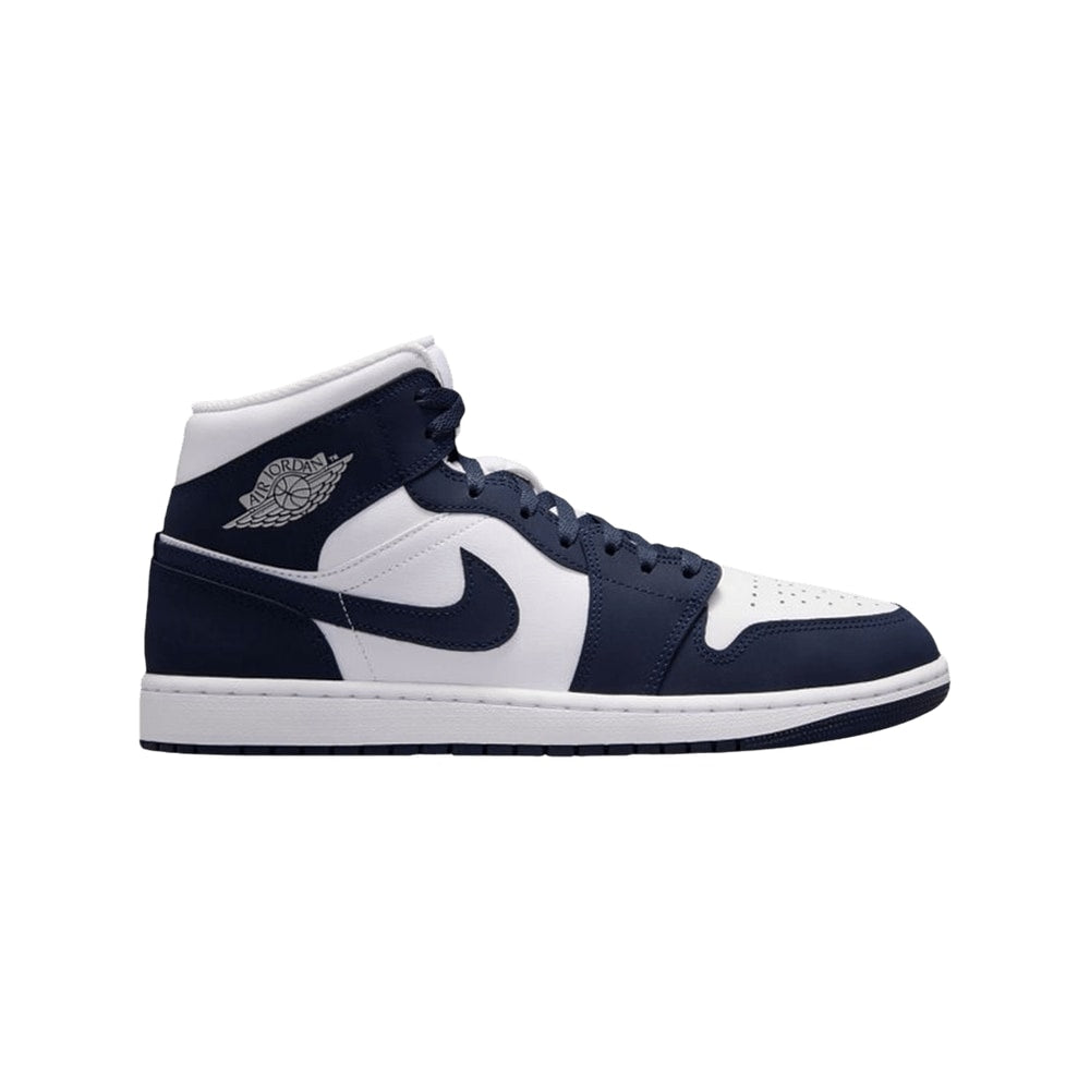 Air Jordan 1 Mid Obsidian – boty, modrá