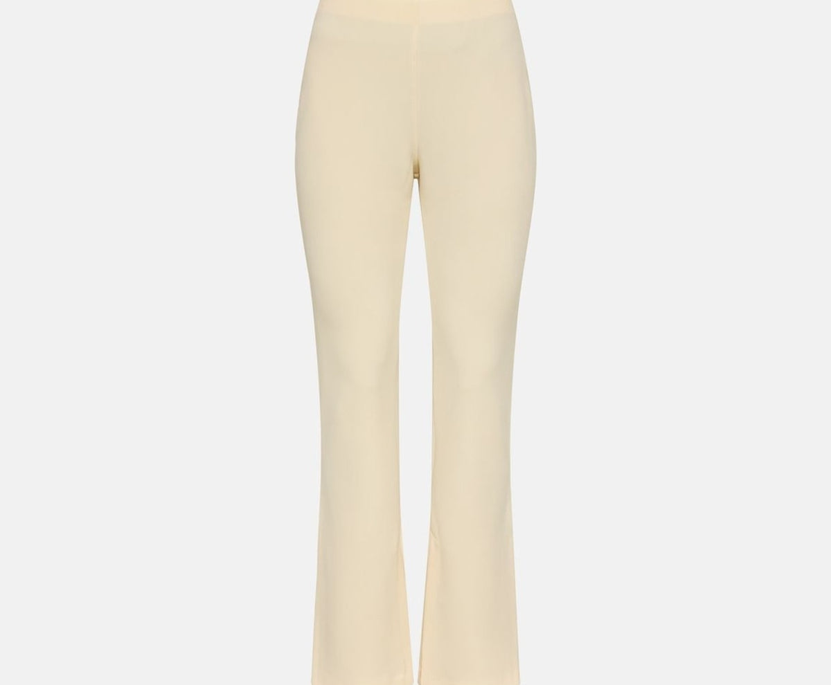 Calvin Klein Flared trousers Pink – nadrág, rózsaszín
