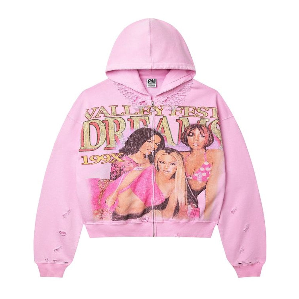 Vale Forever Dreams Zip Up Hoodie Pink – худі
