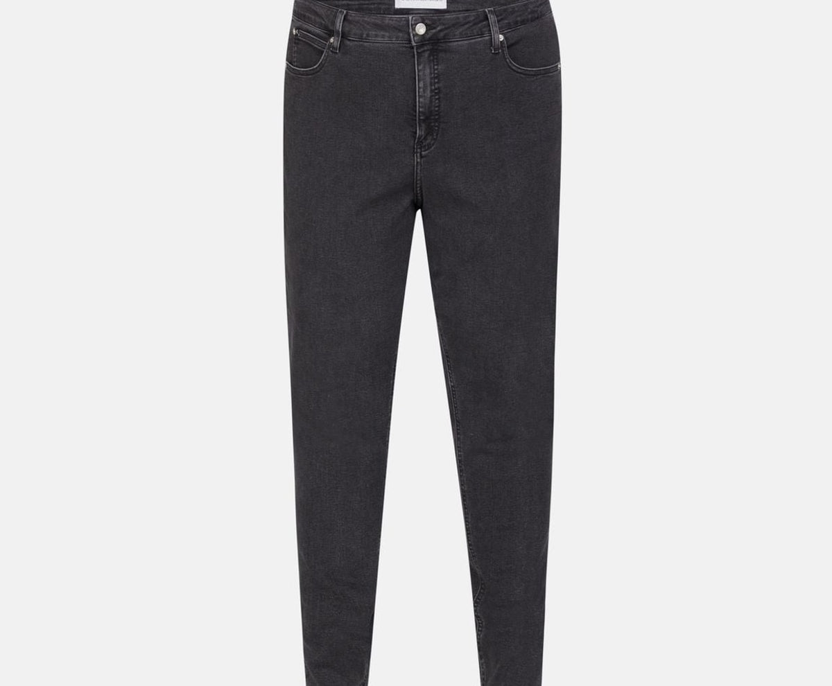 Calvin Klein Slim fit jeans Anthracite – spodnie
