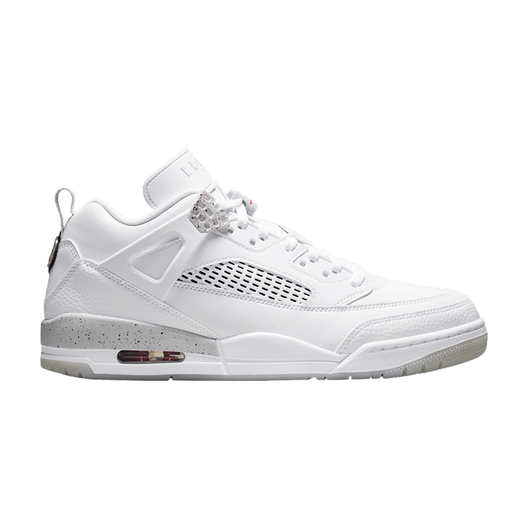 Air Jordan Spizike Low White Grey Fog – kengät, valkoinen