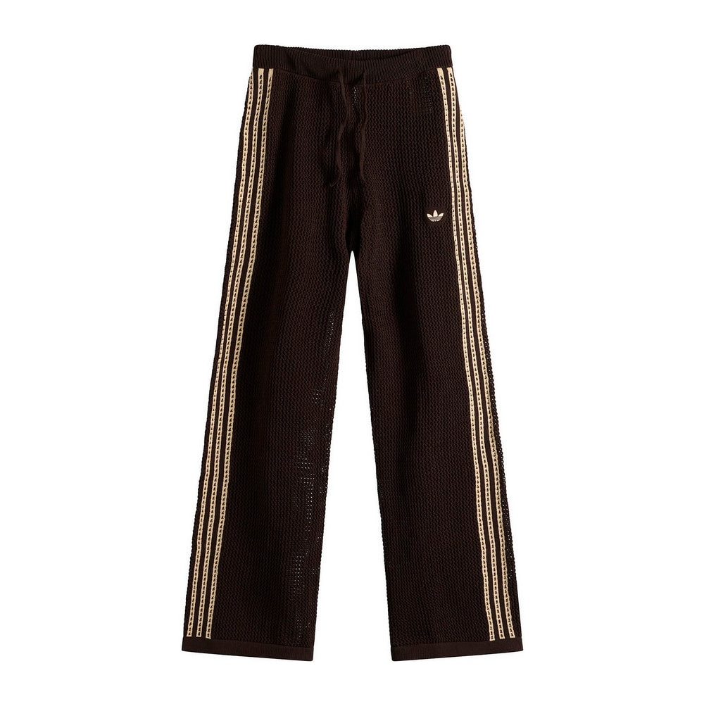 adidas Originals Crochet Track Pants Aurora Coffee – pantaloni