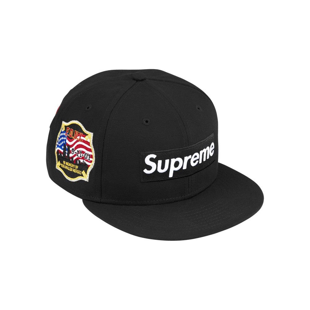 Supreme x Fdny Box Logo New Era Black – čepice