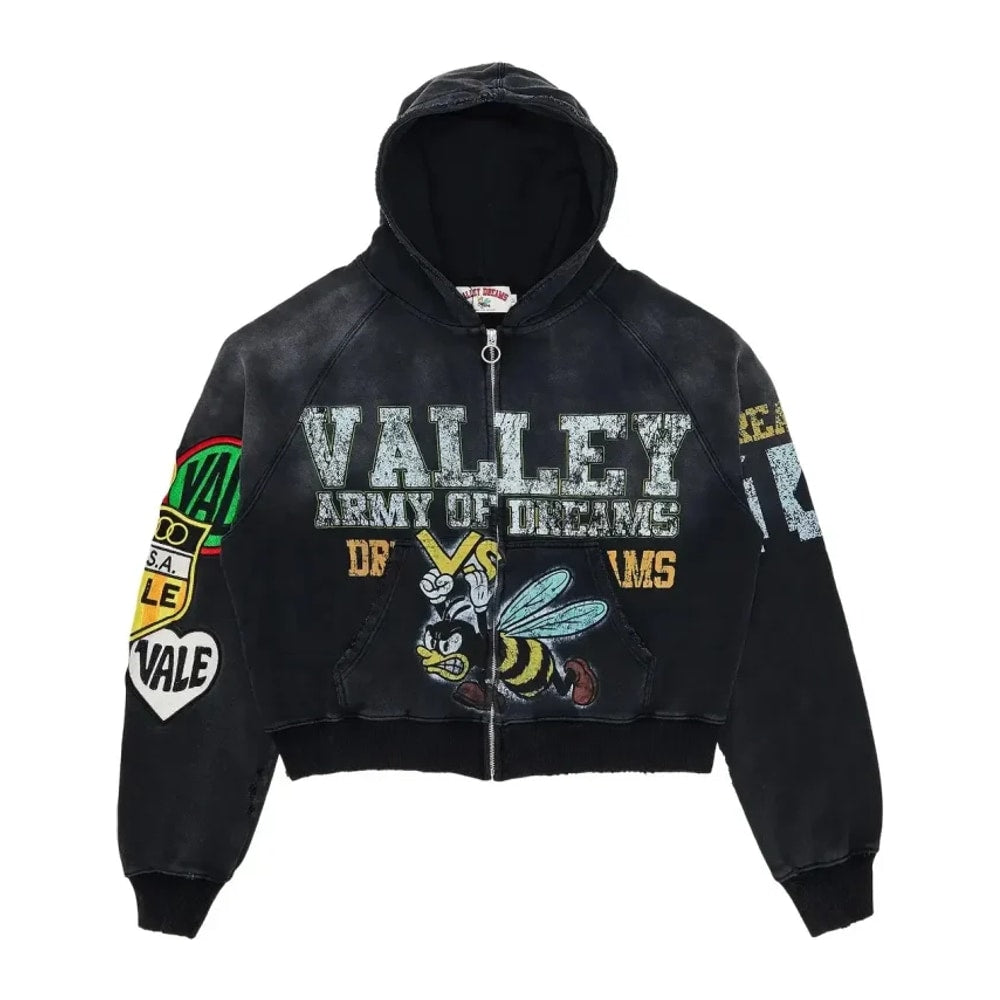 Vale Forever Valley Dreams Bee Hoodie Black – худі