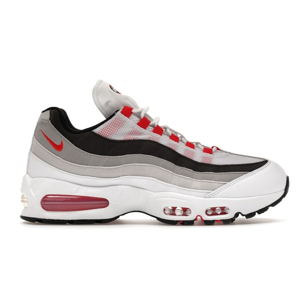 Nike Air Max 95 OG Big Bubble Comet Red – tenisky, bílá