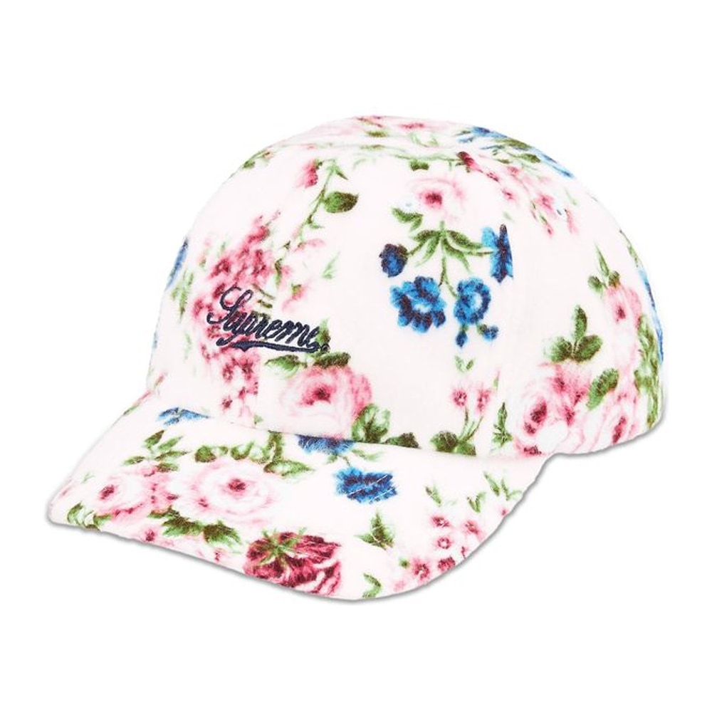 Supreme Floral Flannel 6-Panel 'White' – cappello