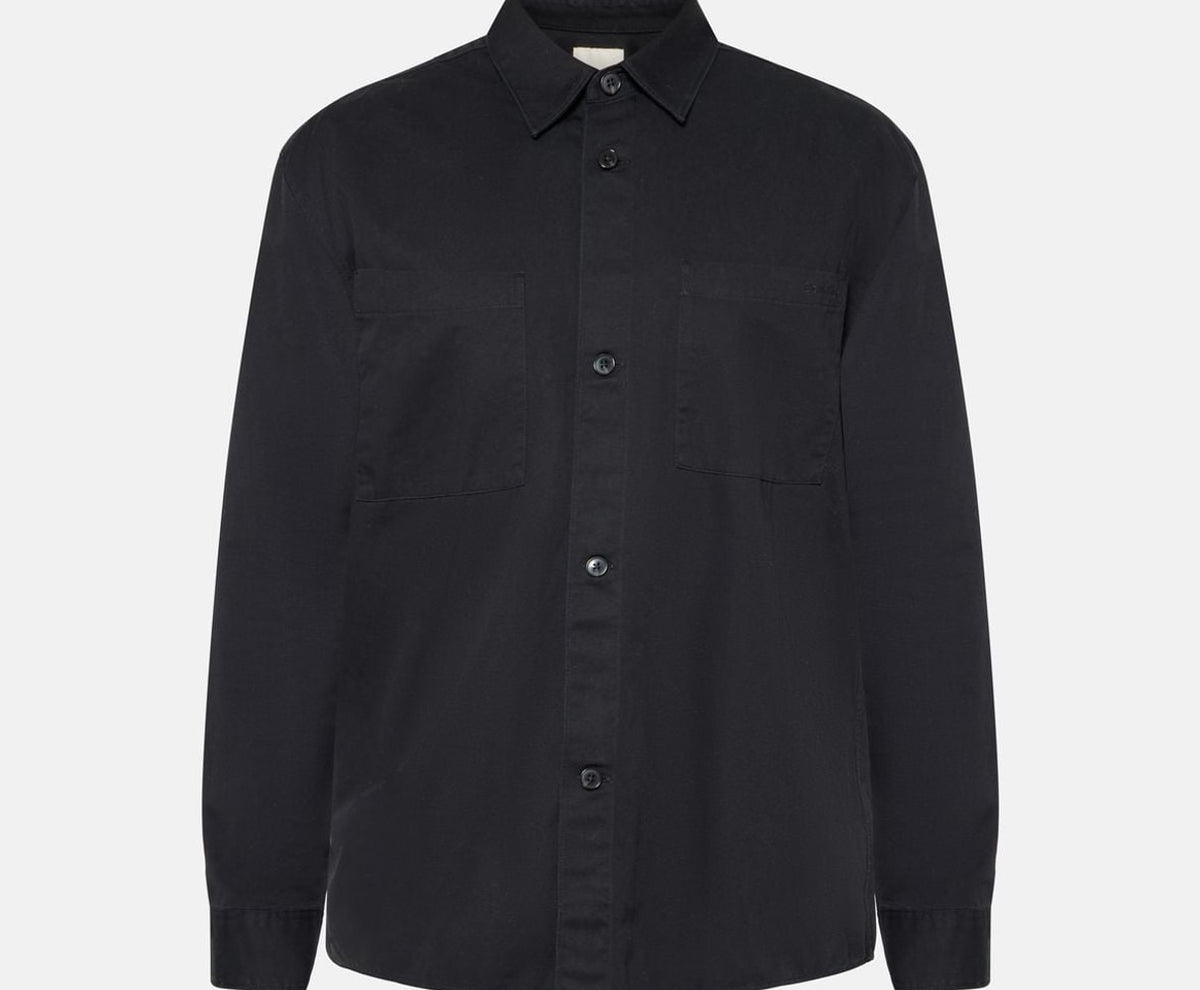 Calvin Klein Long-sleeved shirt - easy fit Black – vaatteet, musta