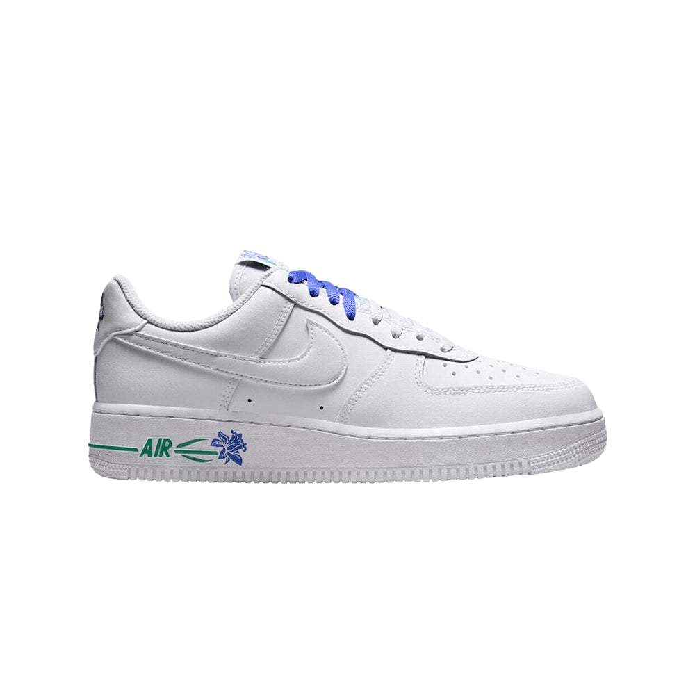Nike Wmns Air Force 1 Low Blue Flower – lenkkarit, sininen
