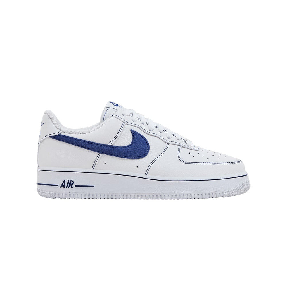 Nike Air Force 1 07 LV8 White Deep Royal – sneakers, hvid