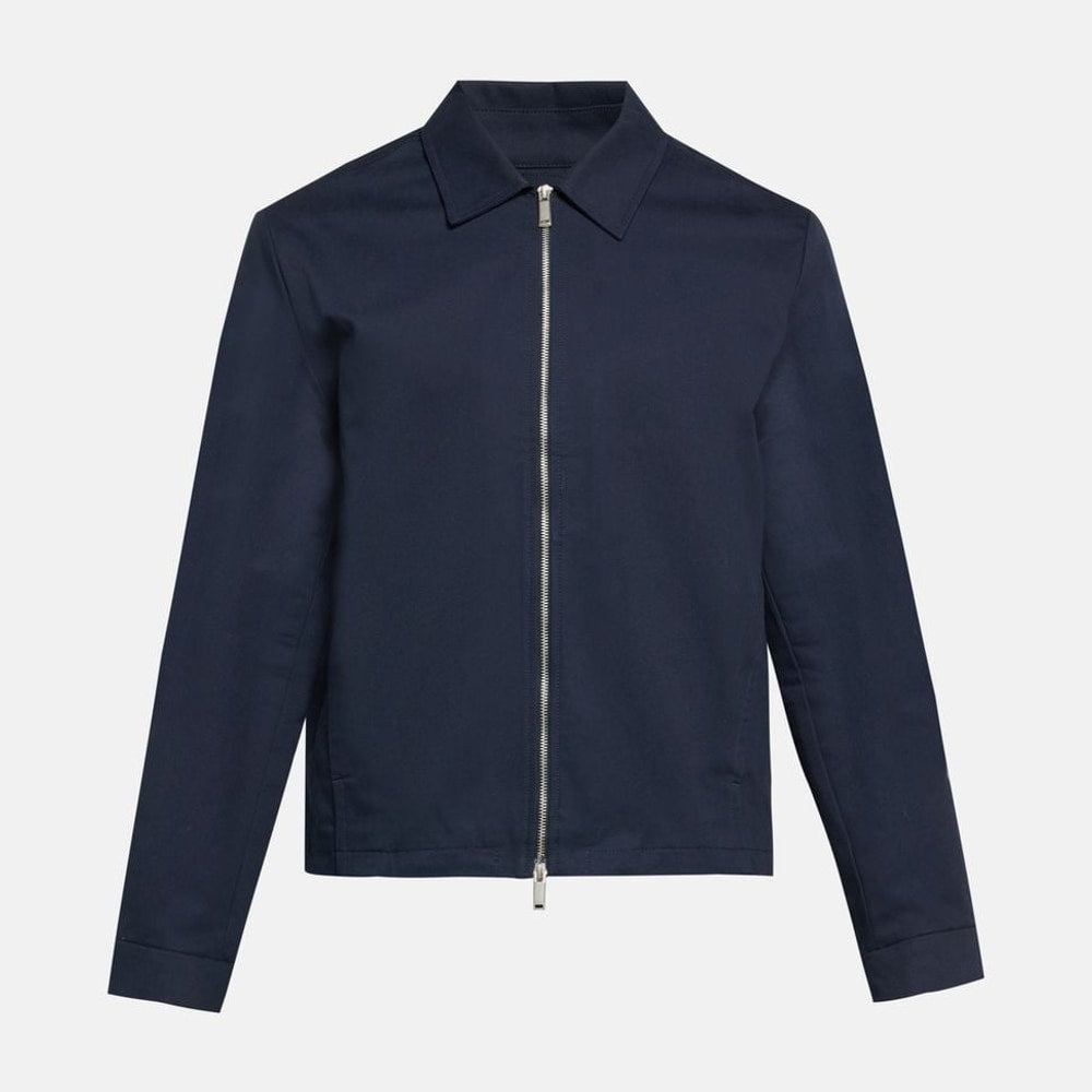 Calvin Klein Shacket Dobby Dark Blue – vaatteet