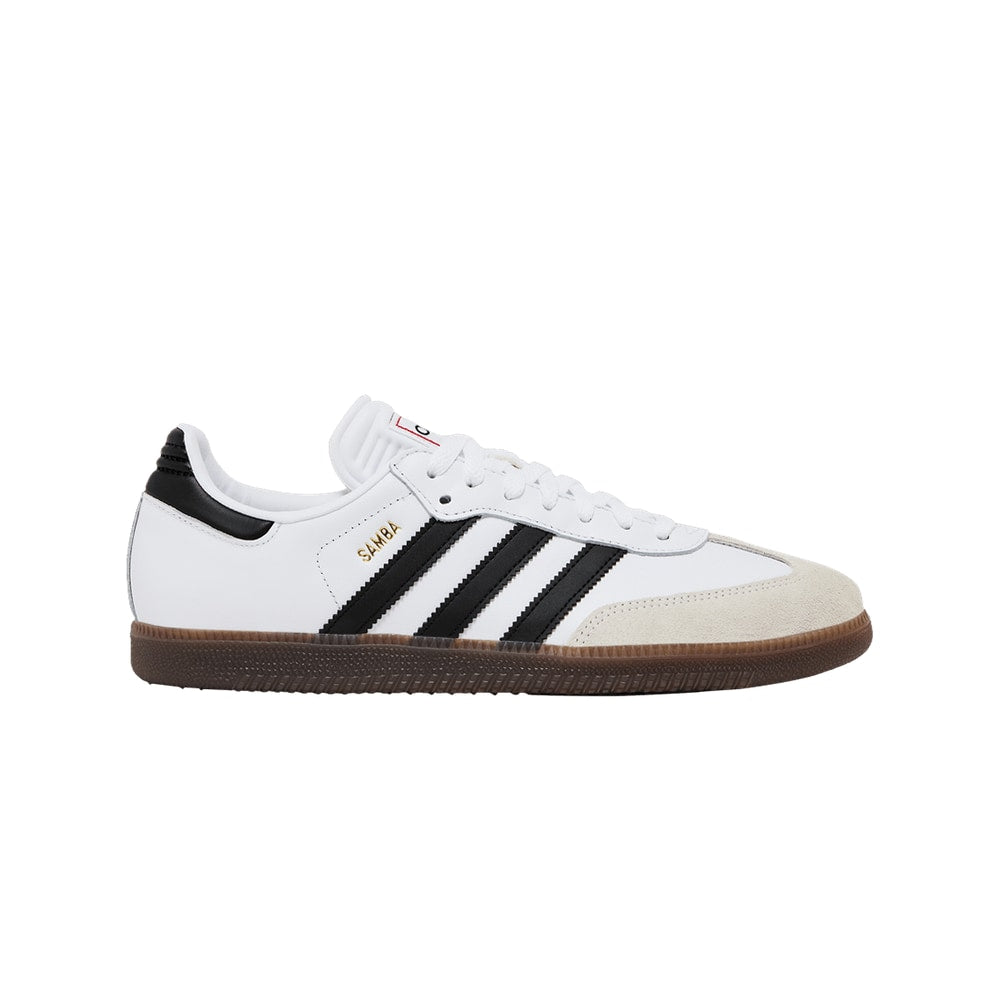 adidas Samba Indoor White Black Gum – tenisky, hnědá