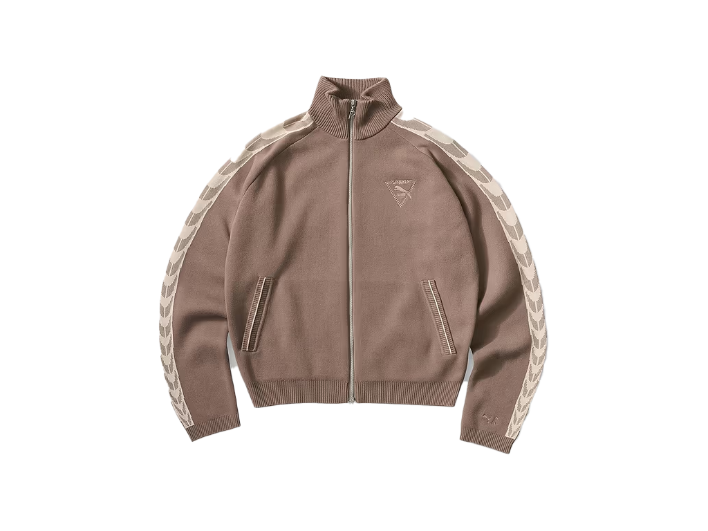 Represent X Puma T7 Knit Jacket Pine Bark