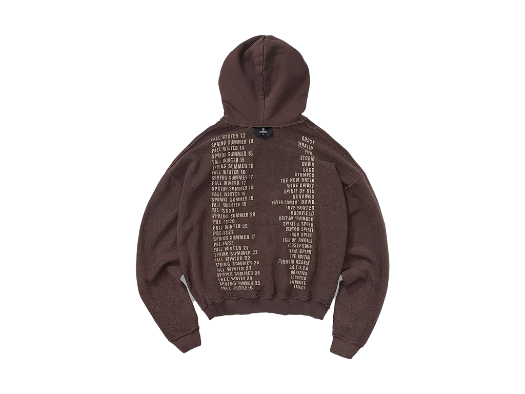 Represent Reversible Living Legacy Tour Hoodie Nero