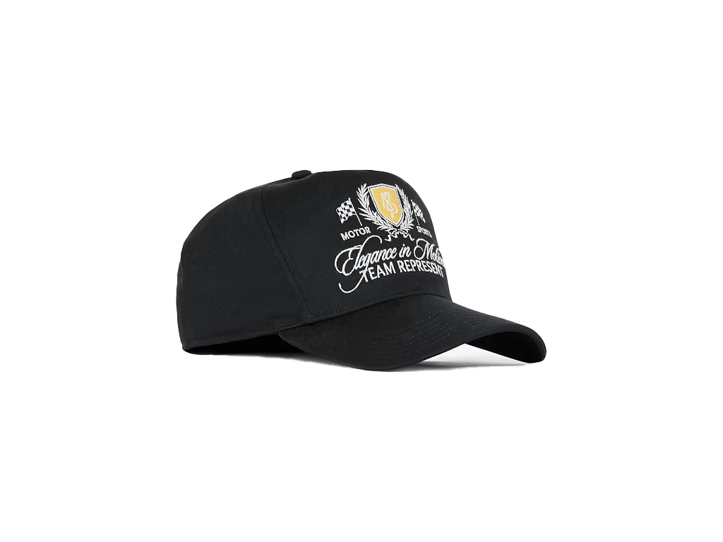 Represent Crest Cap Jet Black