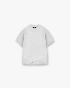 Represent Initial T-shirt Ice Grey Marl