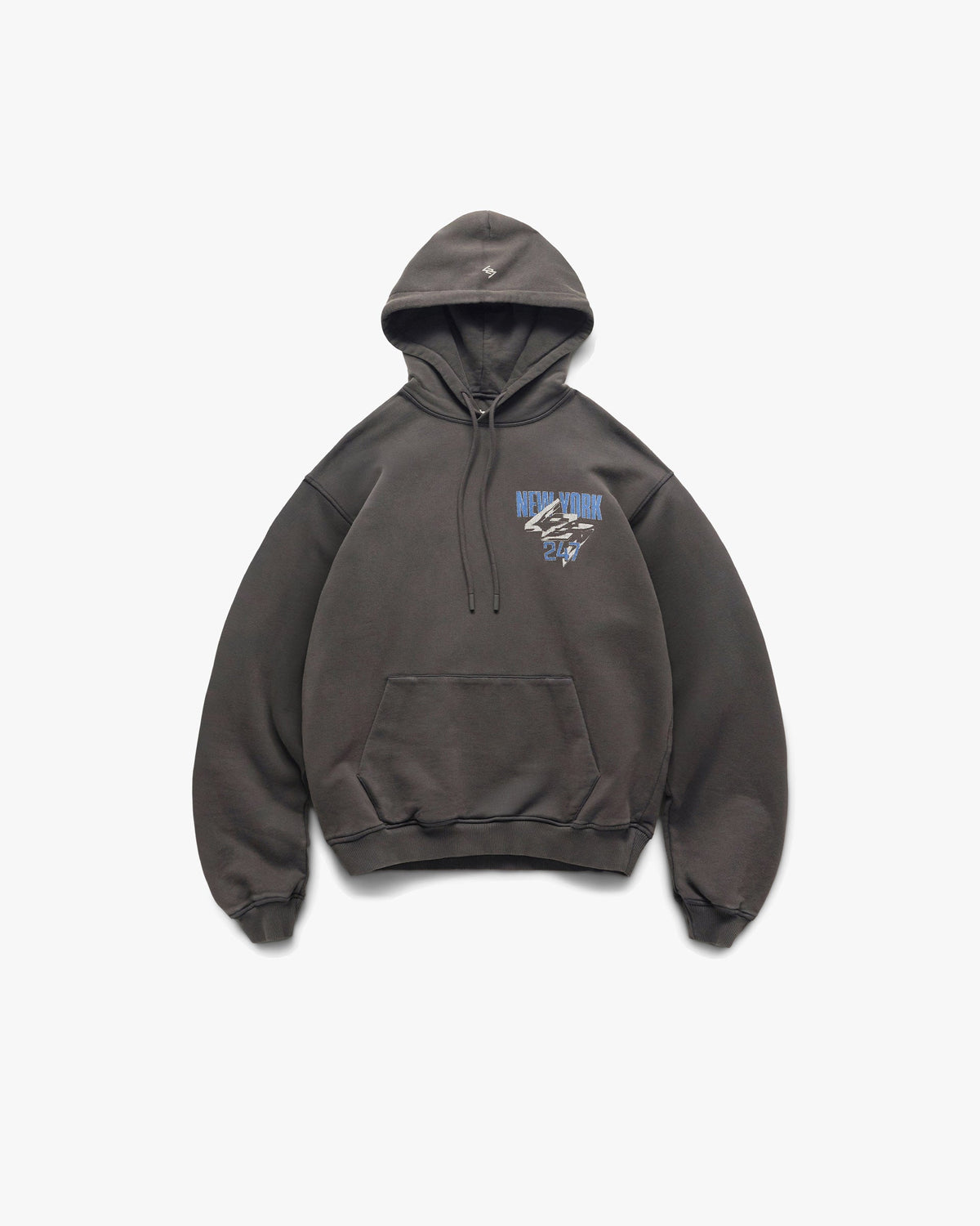 Represent 247 New York Hoodie Washed Grey – sudadera