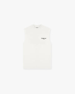 Represent Team 247 Oversized Tank Flat White