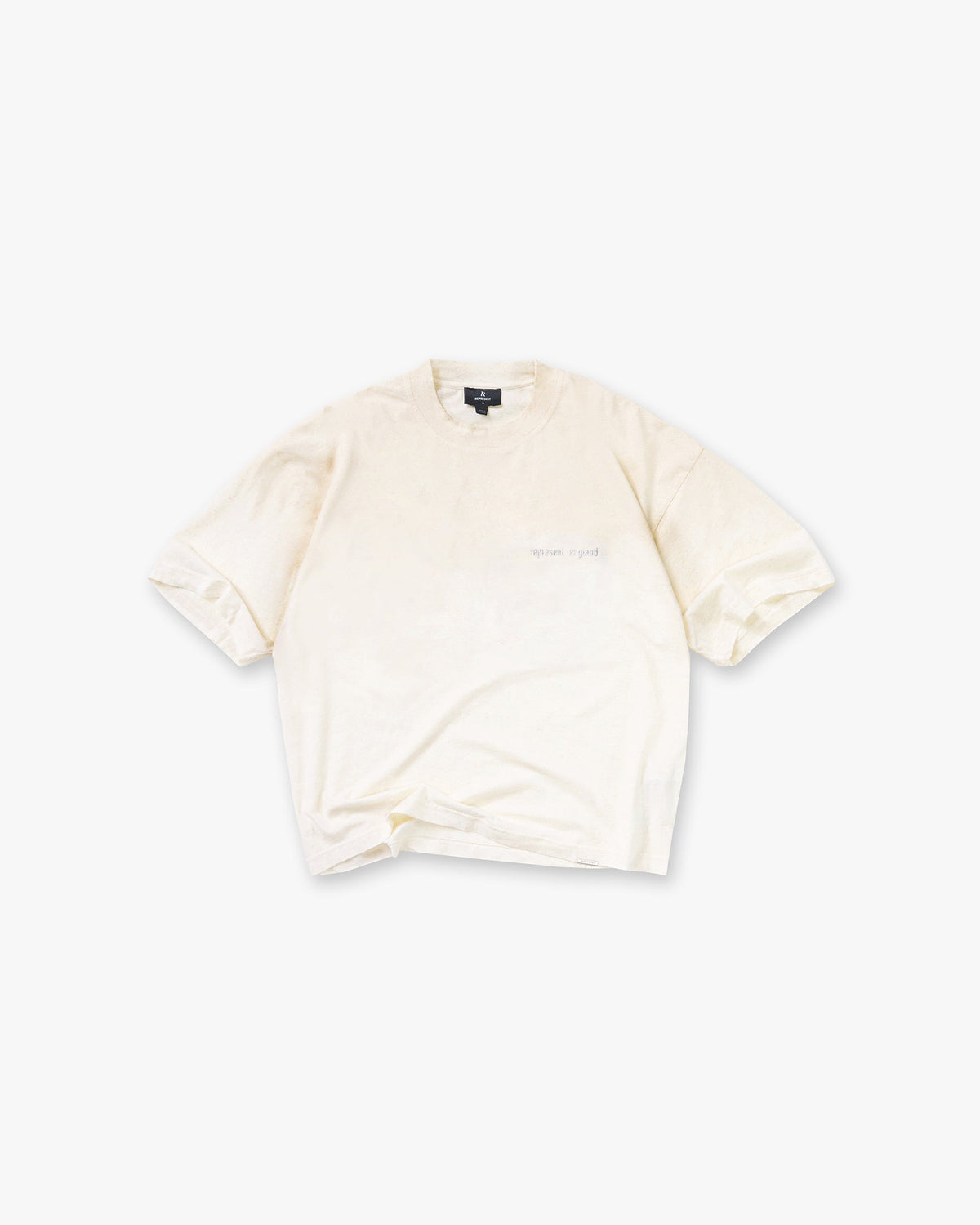 Represent Reverse Resent T-Shirt Flat White