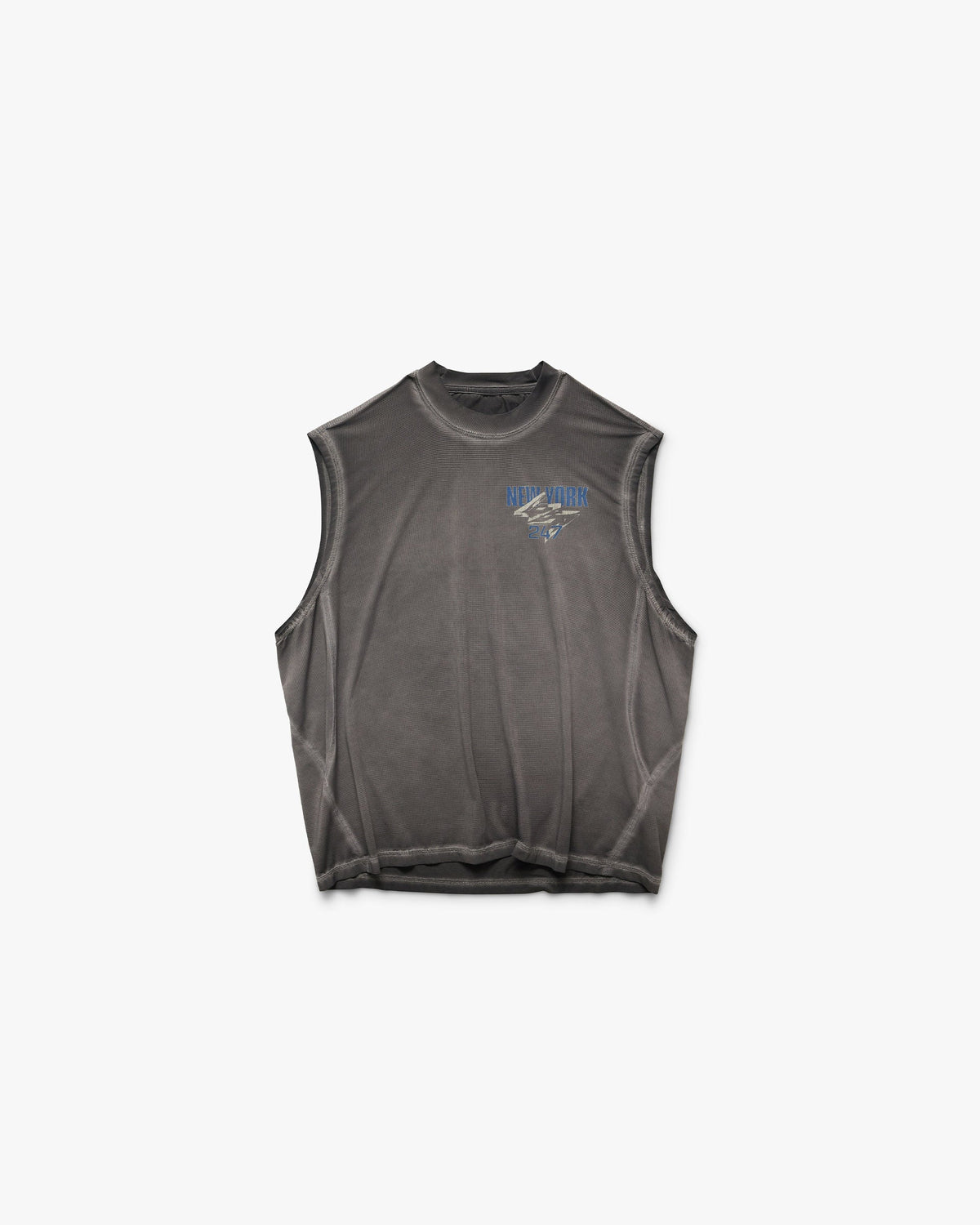 Represent 247 New York Tank Washed Grey – tricou