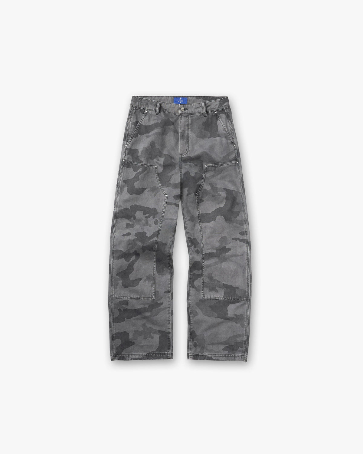 Represent Heaton Camo Workwear Pant Washed Grey Camo – pants