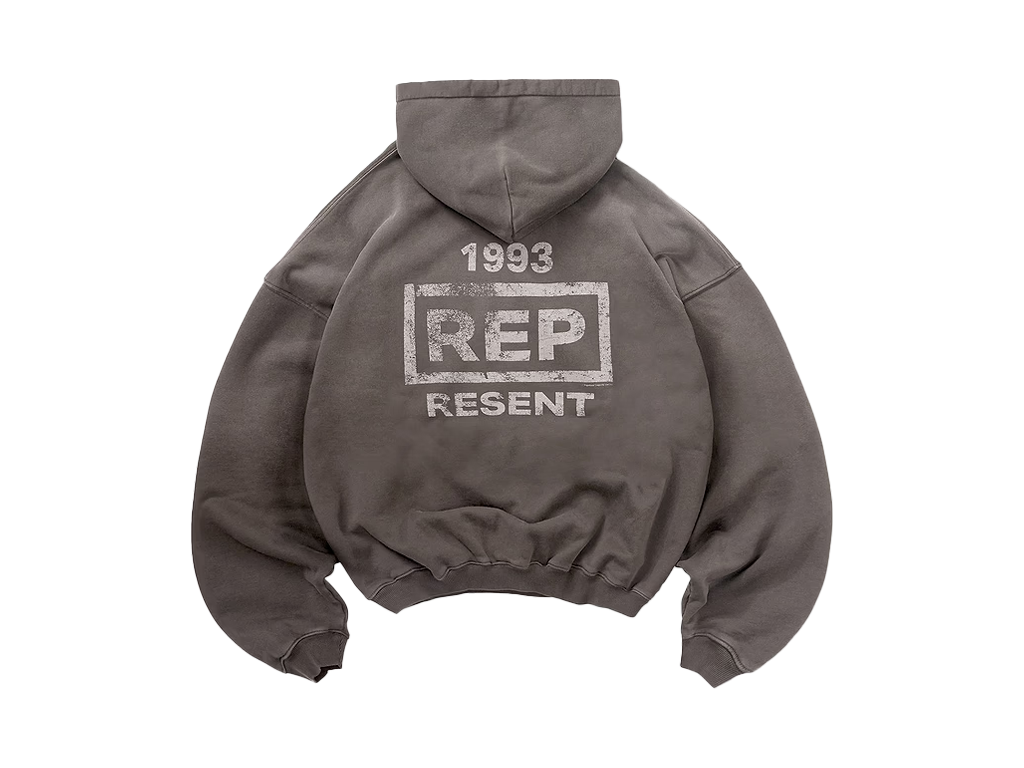 Represent Resent Hoodie Ash