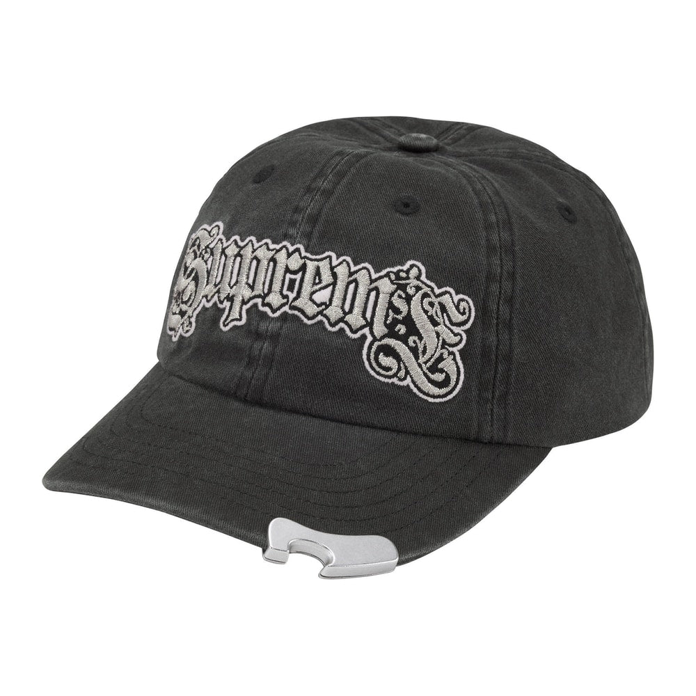 Supreme Bottle Opener 6-Panel Hat Black
