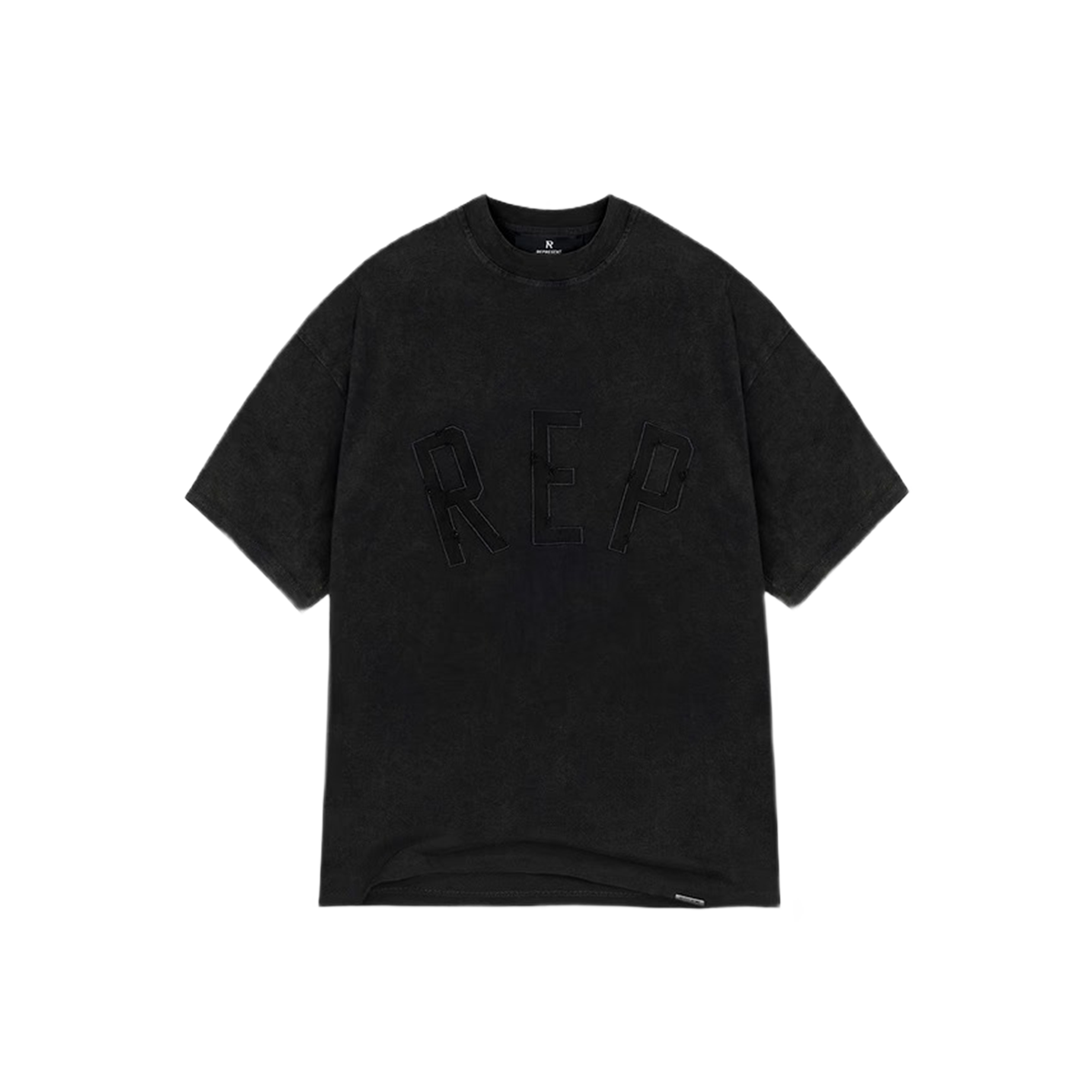 Represent Rep Applique T-Shirt Off Black-Represent-pikastore.cz