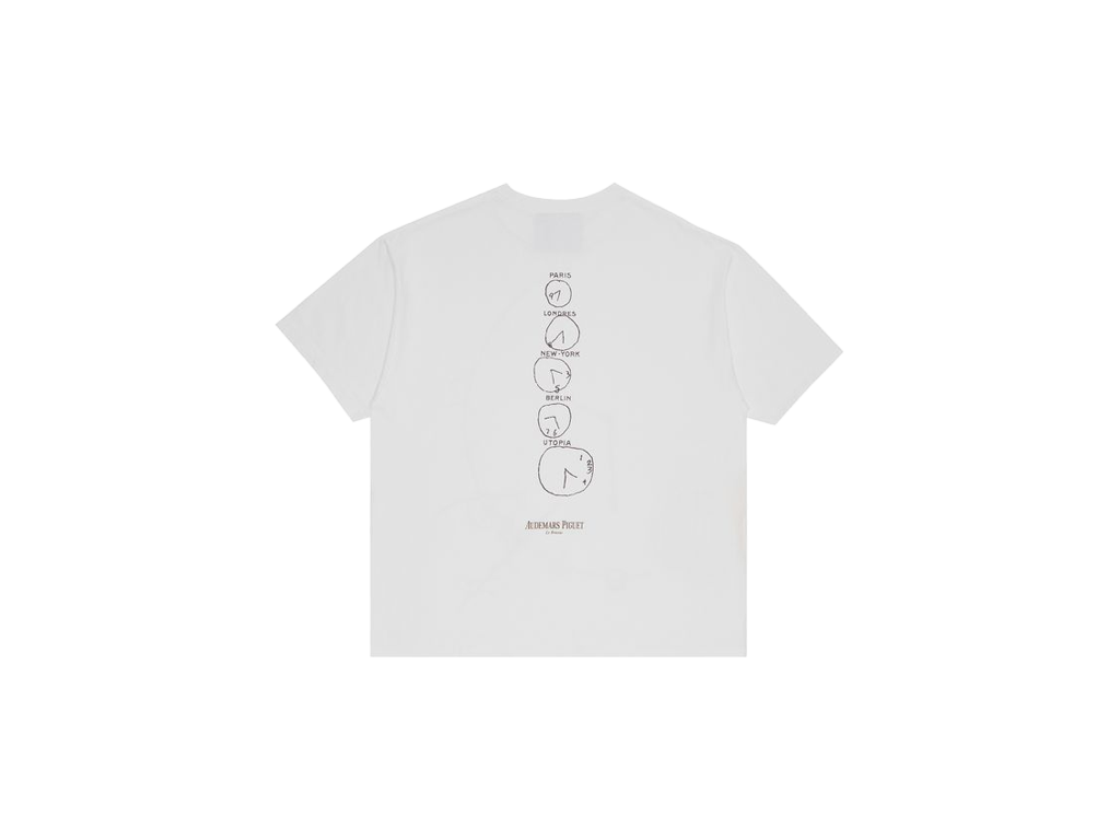 Travis Scott x Audemars Piguet Time Zones Tee White-Travis Scott-pikastore.cz